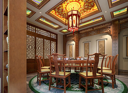 南靖中式古典风格家居装修设计效果图